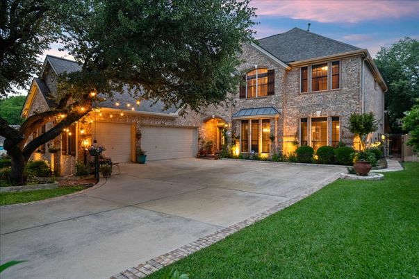 Attached, Exterior, Facade, Brick Facade, French Provincial
