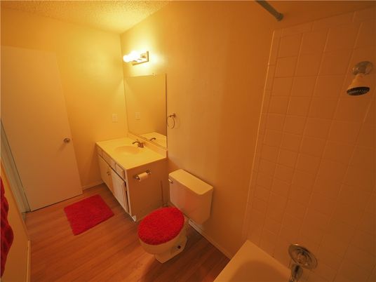 Bathroom, Interior, Wood Texture Flooring
