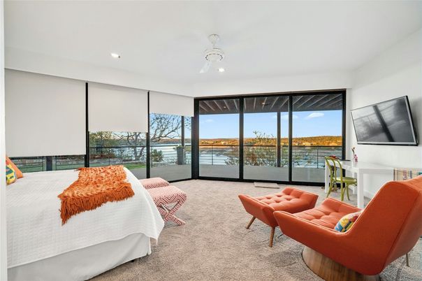 Bedroom, Interior, Recessed Lighting, Water