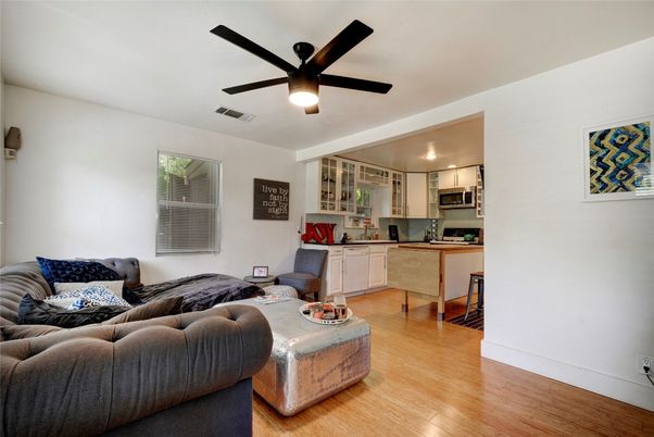 Interior, Kitchen, Living room, Wood Texture Flooring
