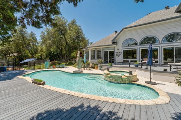Exterior, Pool, Solar Panels
