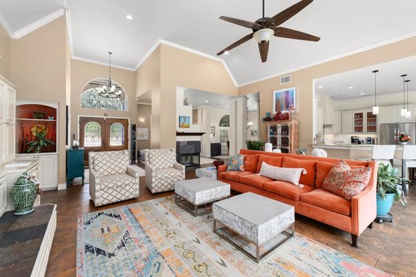 Interior, Kitchen, Living room, Pendant Lights, Recessed Lighting