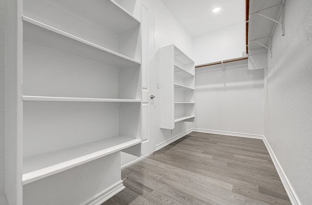 Interior, Recessed Lighting, Walk-in Closets, Wood Texture Flooring
