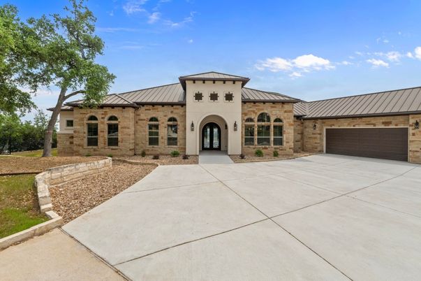 Attached, Backyard, Exterior, Facade, Mediterranean