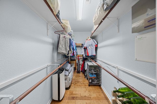 Interior, Walk-in Closets, Wood Texture Flooring