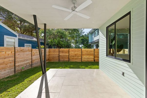 Backyard, Exterior