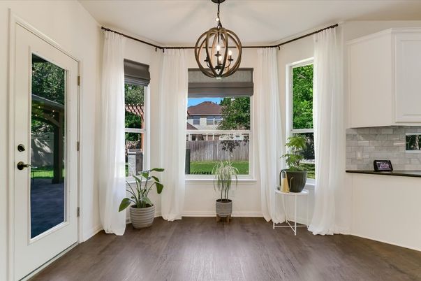 Interior, Pendant Lights, Wood Texture Flooring