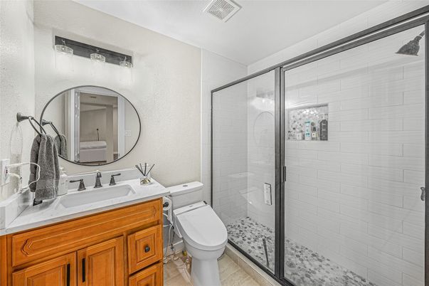 Bathroom, Glass Shower, Interior