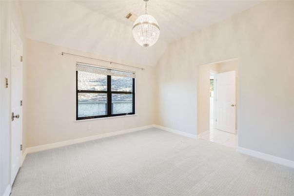 Chandelier, Empty room, Interior