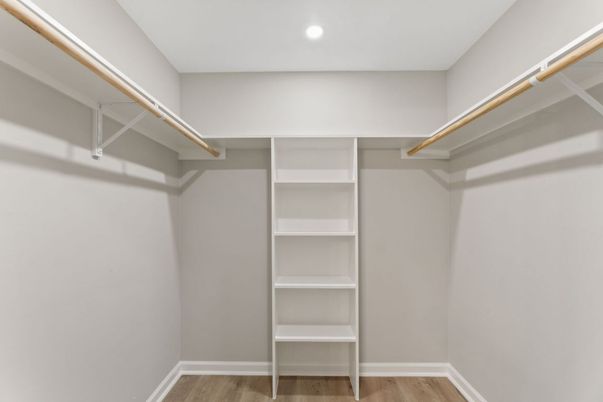Interior, Recessed Lighting, Walk-in Closets, Wood Texture Flooring