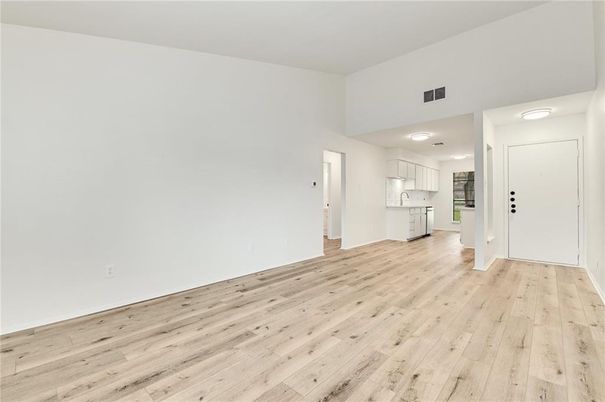 Empty room, Interior, Kitchen, Wood Texture Flooring