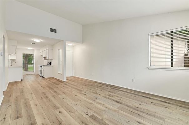 Empty room, Interior, Kitchen, Wood Texture Flooring