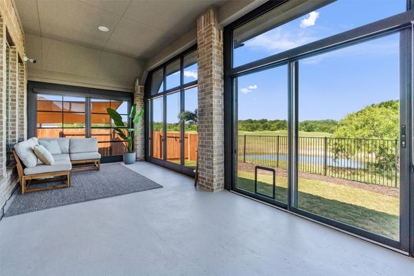 Interior, Stone Walls, Sun Room