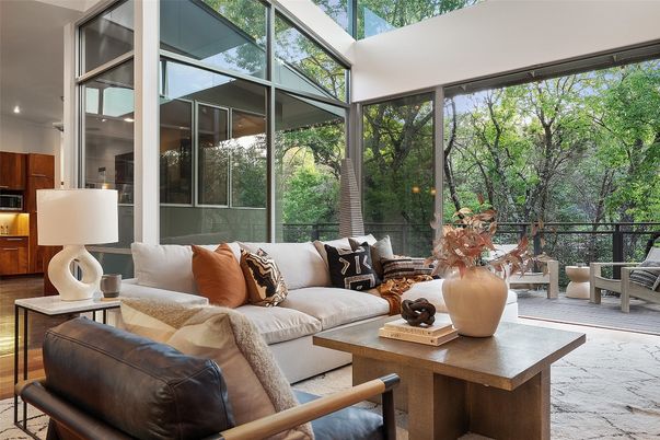 Interior, Living room, Sun Room, Wood Texture Flooring