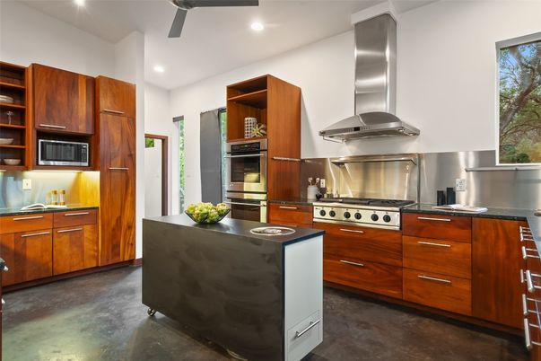 Interior, Kitchen, Recessed Lighting, Stainless Steel Appliances