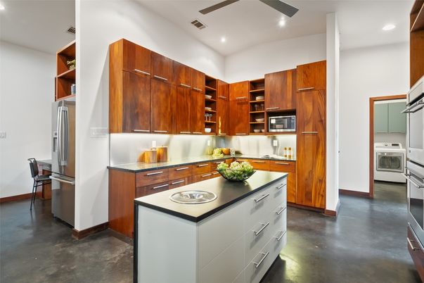 Interior, Kitchen, Recessed Lighting, Stainless Steel Appliances