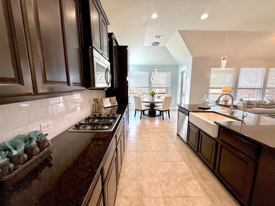 Dining room, Interior, Kitchen, Pendant Lights, Recessed Lighting