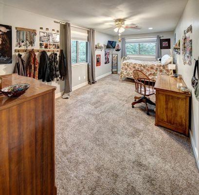 Home Office, Interior, Recessed Lighting