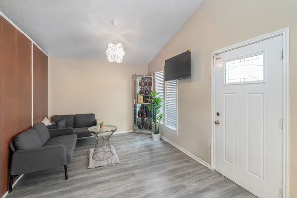 Chandelier, Interior, Living room, Wood Texture Flooring