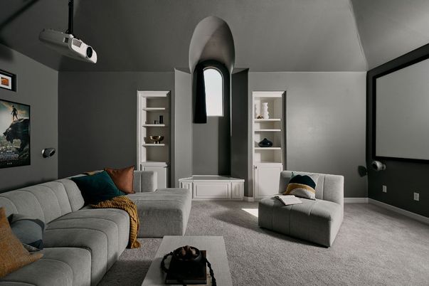 Interior, Projection Screen