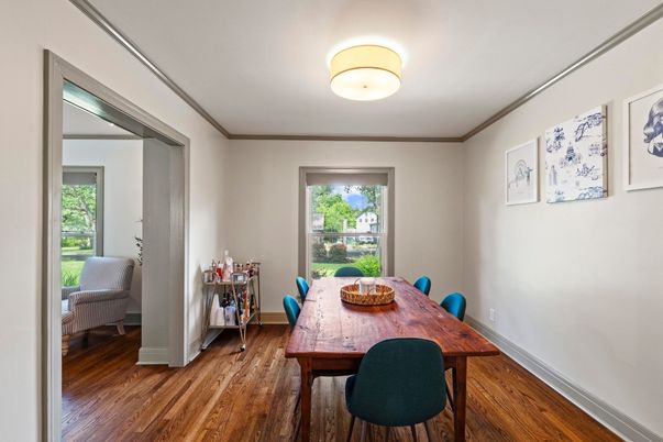 Dining room, Interior, Wood Texture Flooring