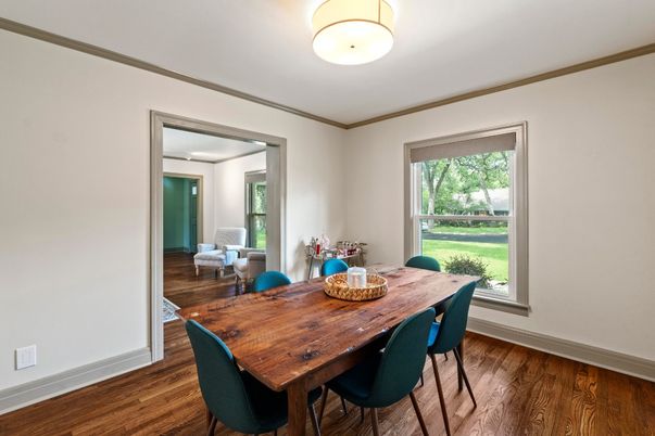 Dining room, Interior, Wood Texture Flooring
