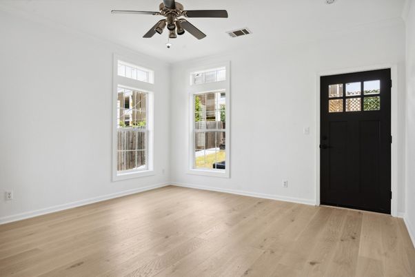 Empty room, Interior, Wood Texture Flooring