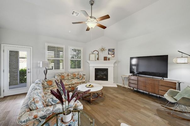 Fireplace, Interior, Living room, Wood Texture Flooring