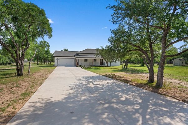 Attached, Backyard, Exterior, Facade, Farmhouse