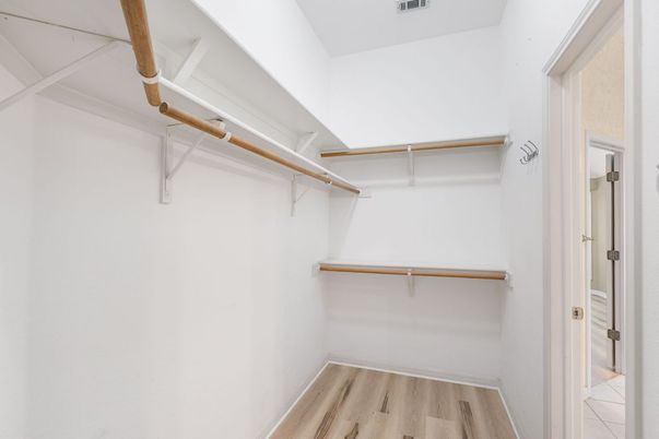 Interior, Walk-in Closets, Wood Texture Flooring