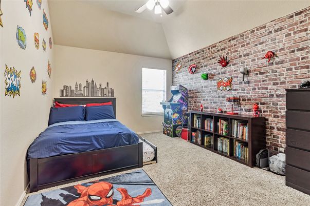 Bedroom, Interior, Stone Walls