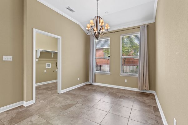 Chandelier, Empty room, Interior