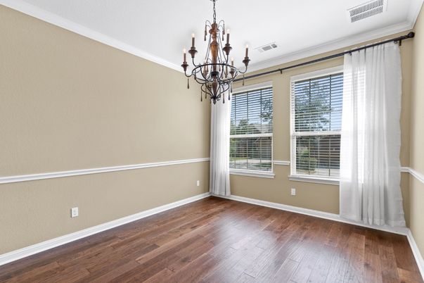 Chandelier, Empty room, Interior, Wood Texture Flooring
