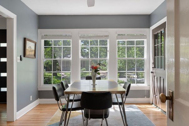 Dining room, Interior, Wood Texture Flooring