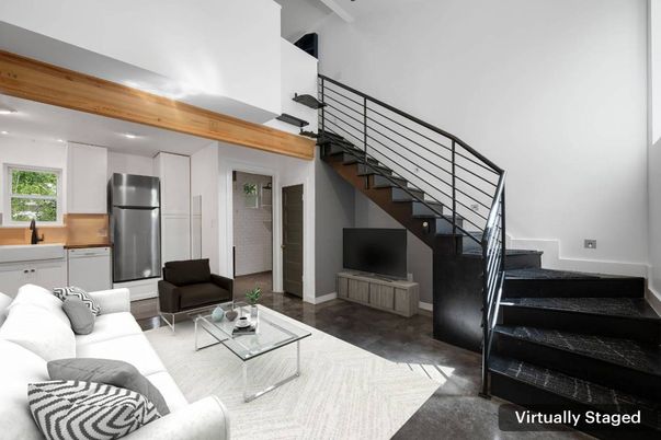 Interior, Kitchen, Living room, Recessed Lighting, Stainless Steel Appliances