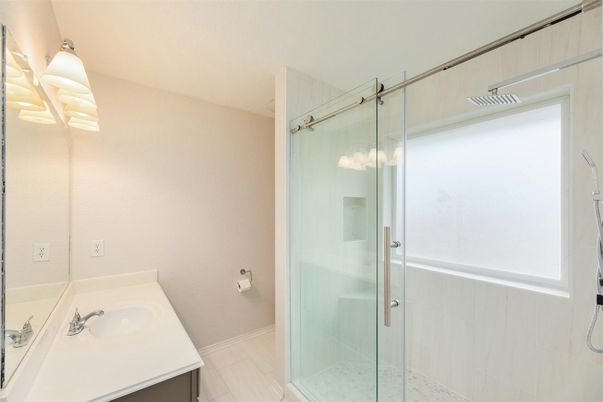 Bathroom, Glass Shower, Interior