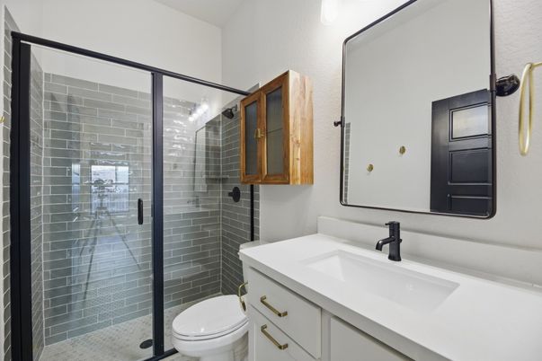 Bathroom, Glass Shower, Interior