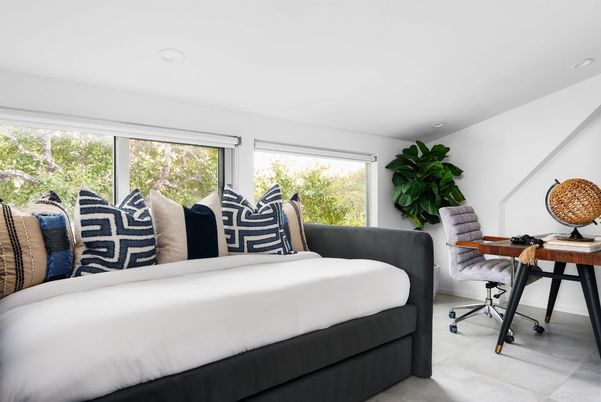 Bedroom, Home Office, Interior, Recessed Lighting