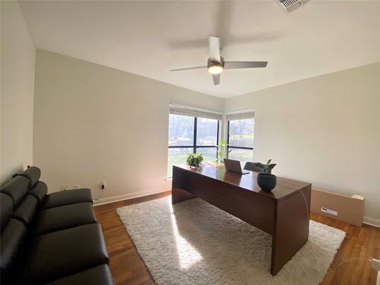 Home Office, Interior, Wood Texture Flooring