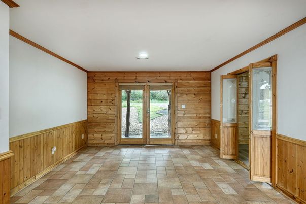 Empty room, Interior, Wooden Walls