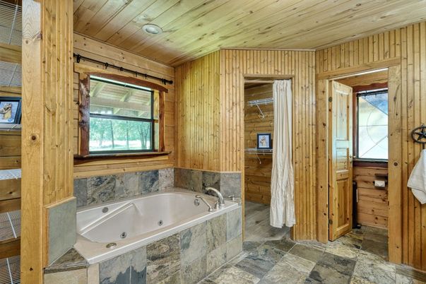 Bathroom, Interior, Wooden Ceilings, Wooden Walls
