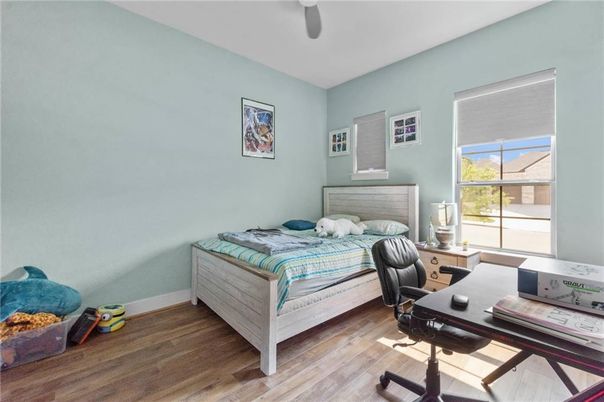 Bedroom, Home Office, Interior, Wood Texture Flooring