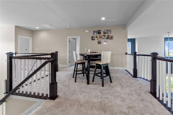 Dining room, Interior, Recessed Lighting