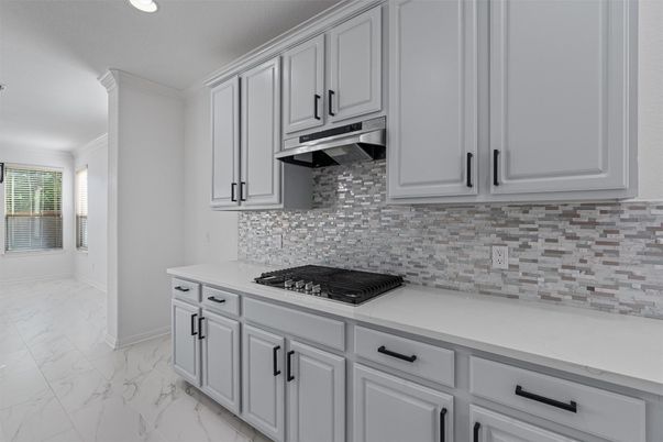 Interior, Kitchen, Marble, Recessed Lighting