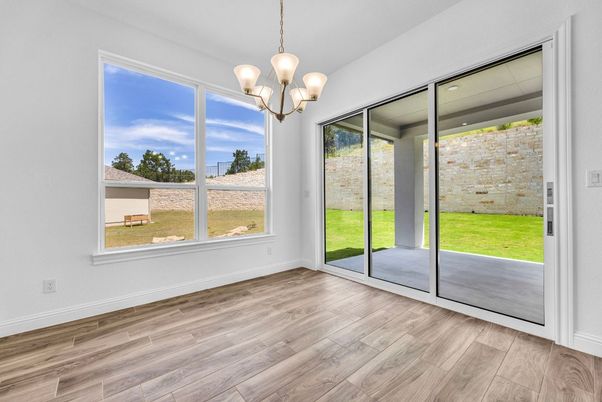 Chandelier, Empty room, Interior, Wood Texture Flooring