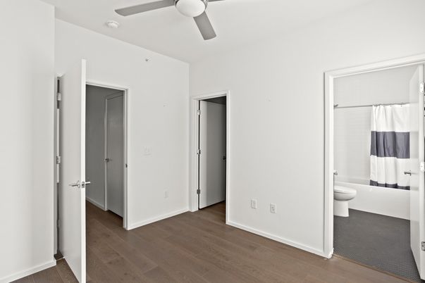 Bathroom, Empty room, Interior, Wood Texture Flooring