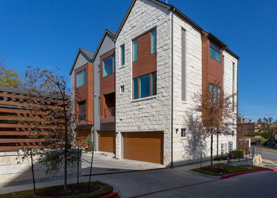 Attached, Exterior, Facade, Rowhouse