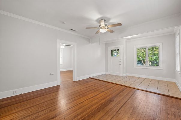 Empty room, Interior, Wood Texture Flooring