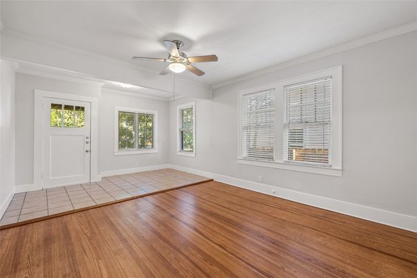 Empty room, Interior, Wood Texture Flooring