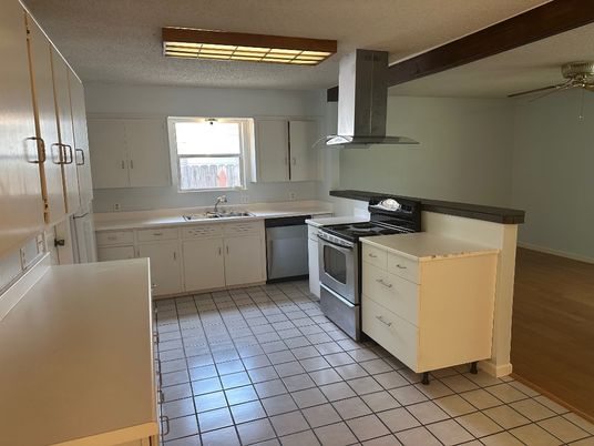 Interior, Kitchen, Wooden Beams, Wood Texture Flooring